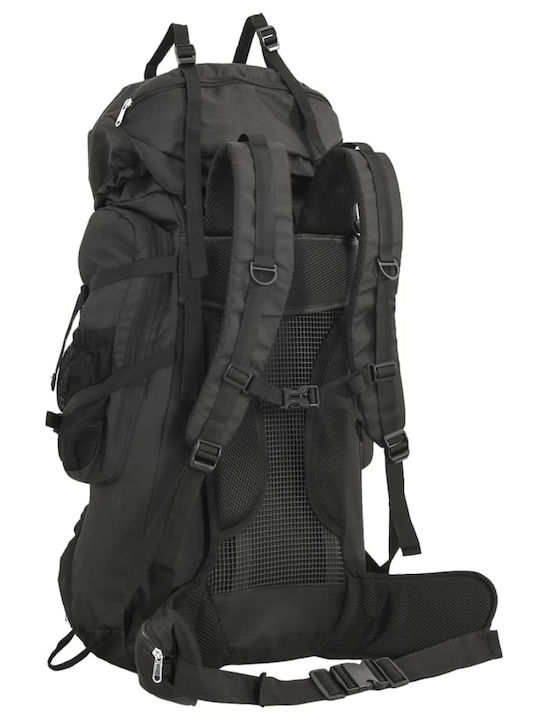 vidaXL Backpack Αδιάβροχο 60lt Μαύρο