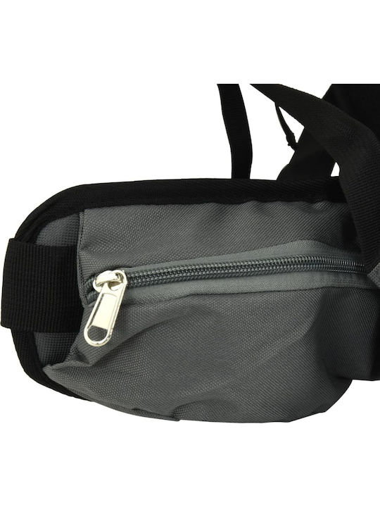 vidaXL Backpack Αδιάβροχο Γκρι