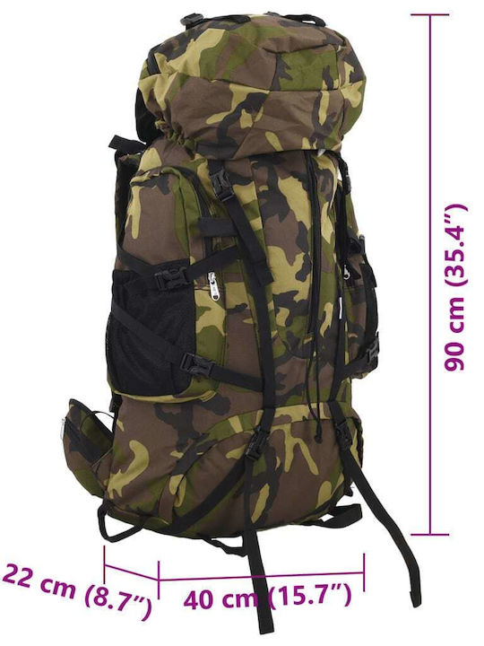 vidaXL Backpack Αδιάβροχο Πράσινο