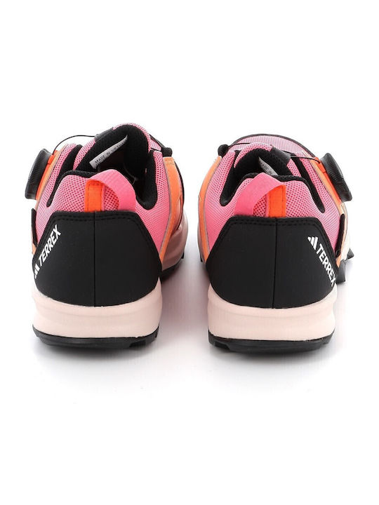 Terrex Terrex Agravic Boa Kinder Sportschuhe Laufen mit Schnürsenkeln Rosa