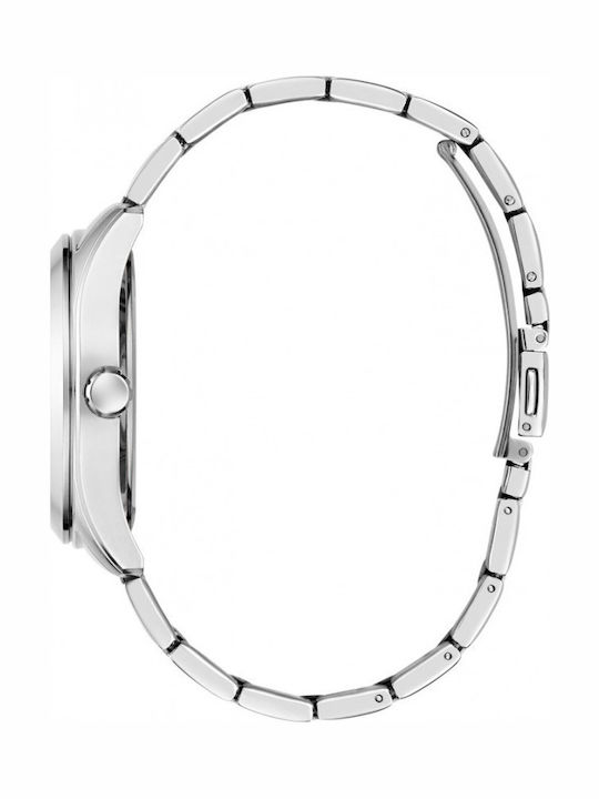 Guess Women's Watch with Silver Metal Bracelet