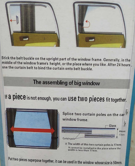 Car Sun Shades S 44x37cm 2pcs