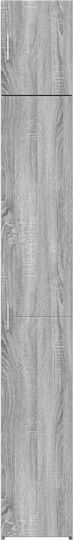 Βιβλιοθήκη Γκρι 30x42.5x225εκ.