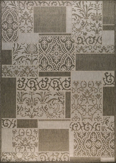Tzikas Carpets 16409-095 Außenbereich Wohnzimmer Teppich 160x230cm Graue