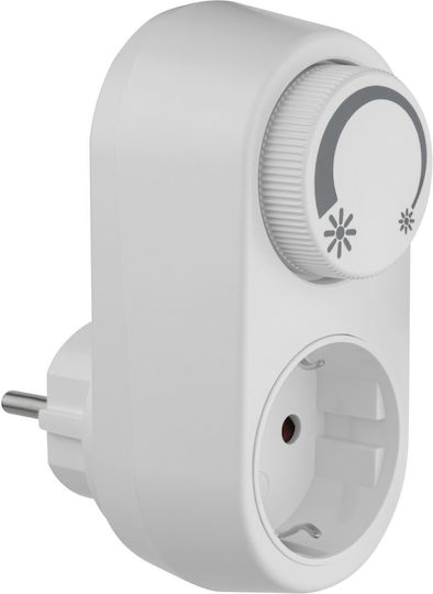 REV LED Dimmer Μονόπριζο με Διακόπτη