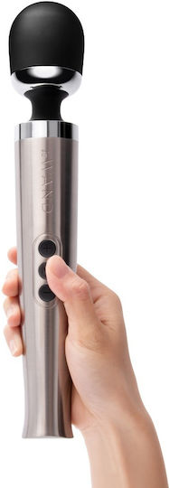 Le Wand Vibrator Mini De Masaj Reîncărcabil Cu Control De La Distanță 29cm Argintiu