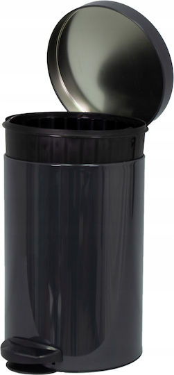 Kadax Kadax Mülleimer Aus Inox Mit Pedal Schwarz 14lt