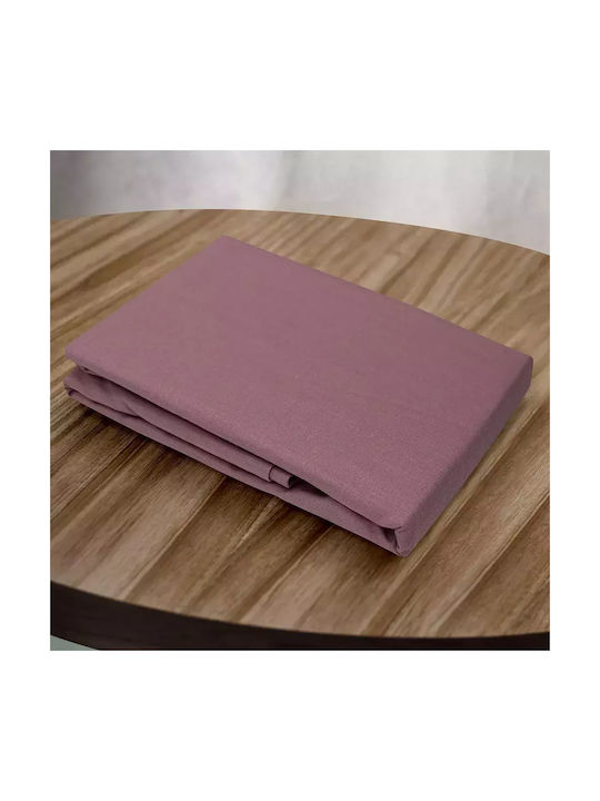 Lino Home Claro Сет Калъфки за Възглавници с корица за плик Червен 50x70см.