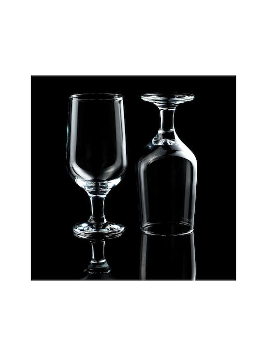 Kadax Σετ Ποτήρια Μπύρας από Γυαλί Κολωνάτα 385ml 6τμχ