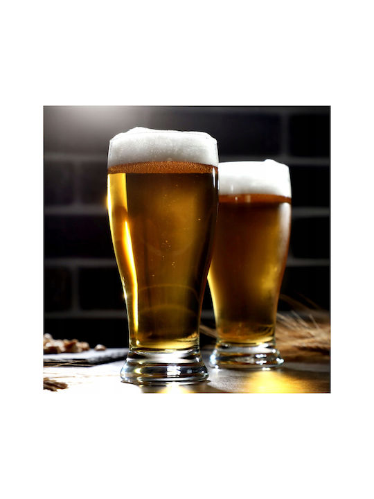 Kadax Set de pahare pentru bere din Sticlă 565ml 6buc
