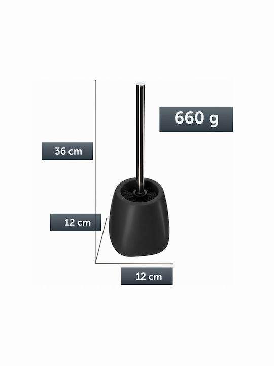 Kadax Ceramică Coș de gunoi pentru baie Negru