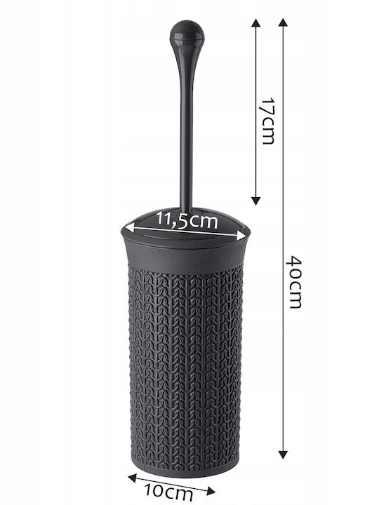 Kadax Plastic Toilet Brush Gray