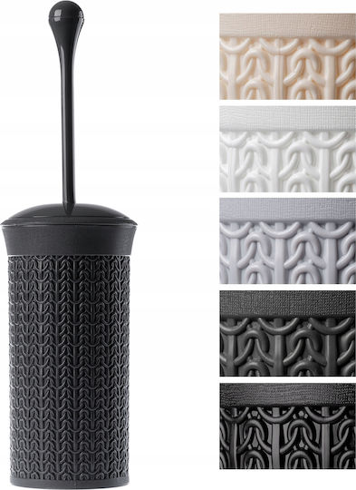 Kadax Kunststoff Badezimmer Toilettenbürste Gray