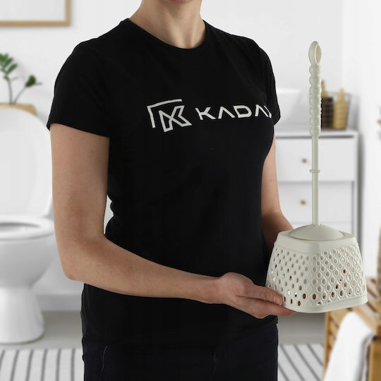Kadax Kunststoff Badezimmer Toilettenbürste Weiß