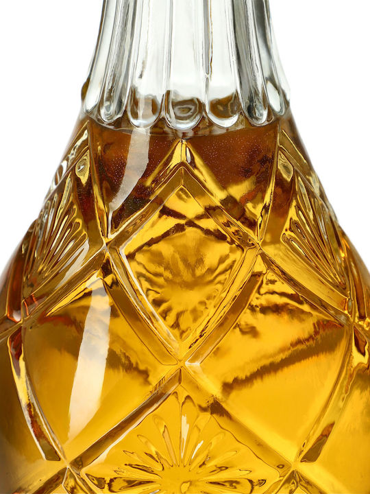 Kadax Crystal Whiskey Decanter 28cm with Stopper 800ml