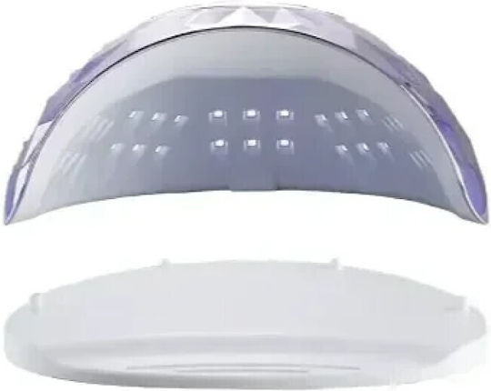 SUNUV Φουρνάκι Νυχιών UV / LED 120W Ασημί