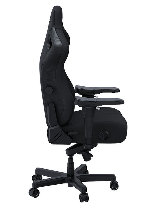 Anda Seat Kaiser 4 XL Геймърски стол с регулируеми подлакътници Black Fabric