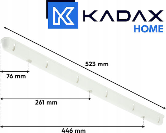 Kadax Uscătoare Rufe De Perete Cu Lungimea Suportului De Uscare A Hainelor 3m