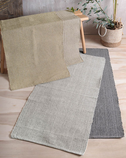 Rythmos Arecibo Teppich Rechteckig Baumwolle Ecru