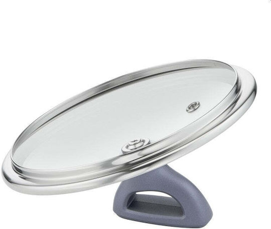Tefal Daily Cook Pfanne aus Rostfreiem Stahl mit Deckel mit Antihaftbeschichtung 28cm