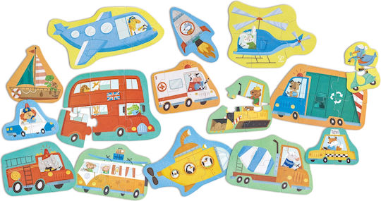 Παιδικό Puzzle Vehicles 60pcs Hape