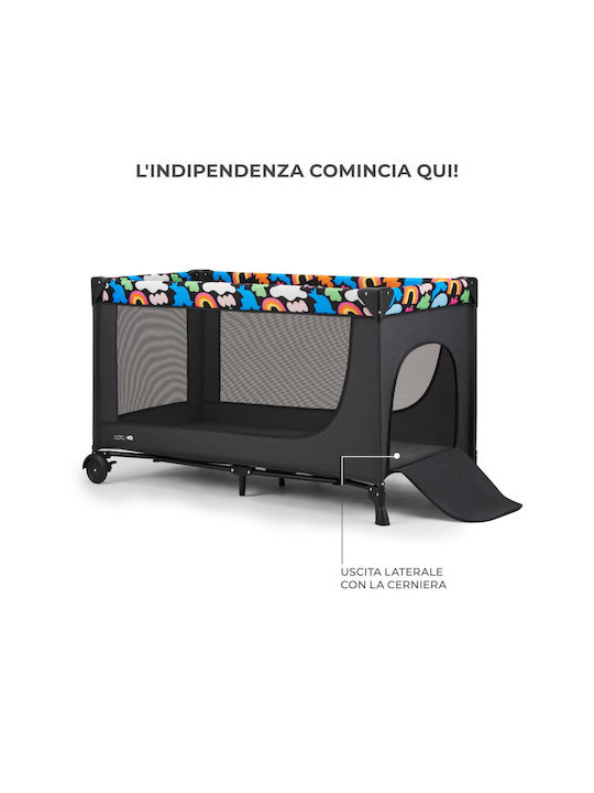 Kinderkraft Joy 2 Παρκοκρέβατο Happy Shapes 125x62cm