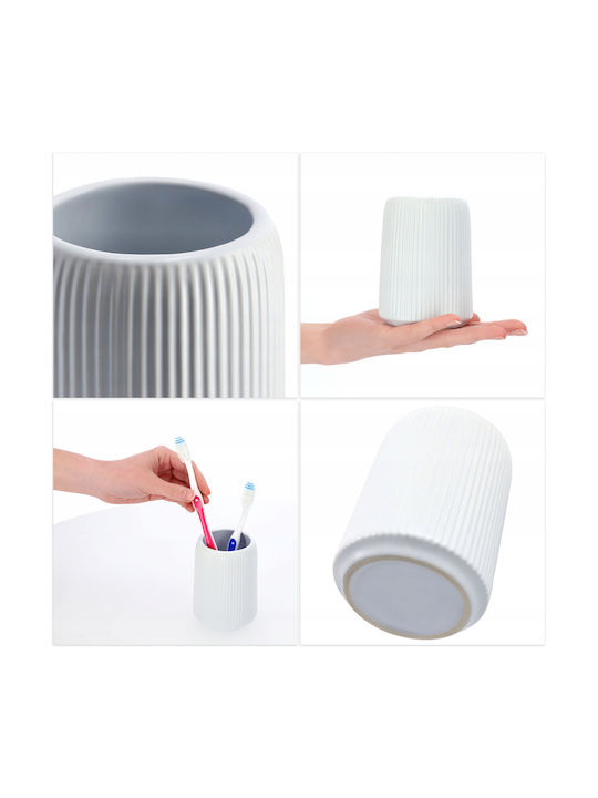 Kadax Organizator auto Ceramică Albă