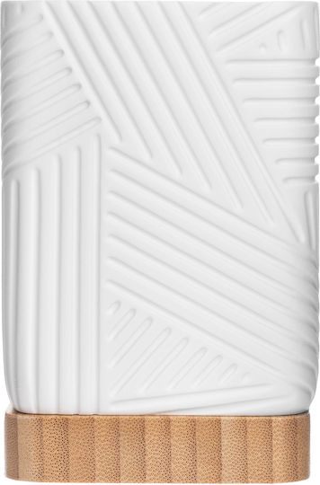 Kadax Органайзер за кола Бамбук Бял