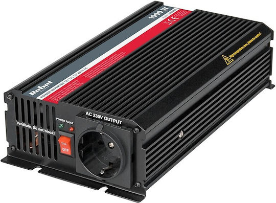 Rebel Inverter für Autos Modifizierte Sinuswelle 1000W zur Umwandlung von 12V DC in 230V AC