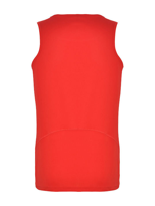 Roly Women's Athletic Blouse Sleeveless Red