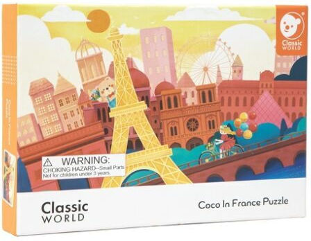 Παιδικό Puzzle Παζλ Της Γαλλιας 48pcs Classic World