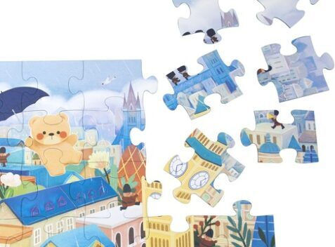 Kids Puzzle Puzzle of Great Britain 48pcs Classic World