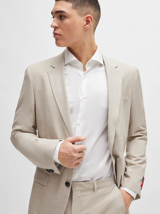 Hugo Kason Cotton Shirt White