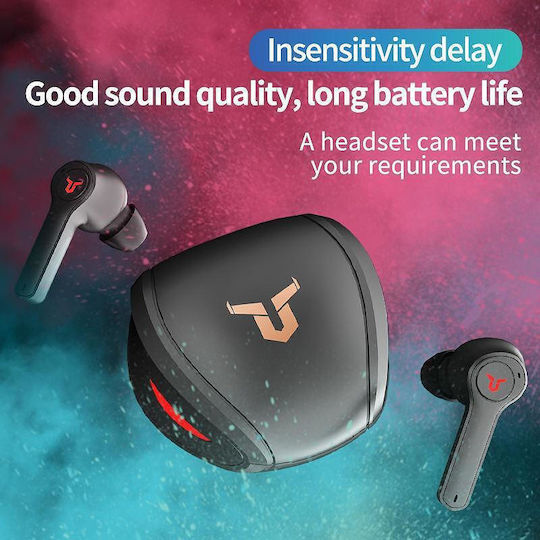 Nubi Hydra In ear Bluetooth хендсфри Слушалки с Кутийка за Зареждане Черен