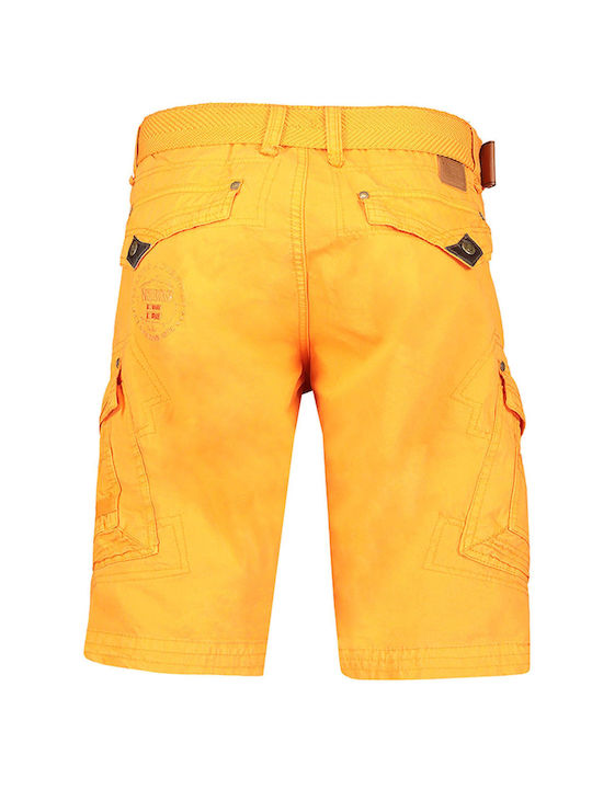 Geographical Norway Herrenshorts Jeans Orange