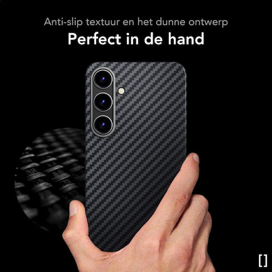 Nekit Задна корица Aramid Fiber 1мм Черен (Galaxy S24+)