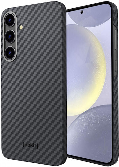 Nekit Задна корица Aramid Fiber 1мм Черен (Galaxy S24+)