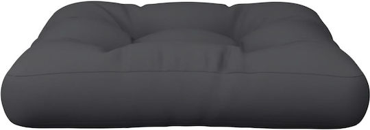 vidaXL Pernă Waterproof Pentru Bancă Perne Pentru Scaune De Grădină Neagră 50x50cm