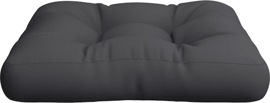 vidaXL Pernă Waterproof Pentru Bancă Perne Pentru Scaune De Grădină Neagră 50x50cm