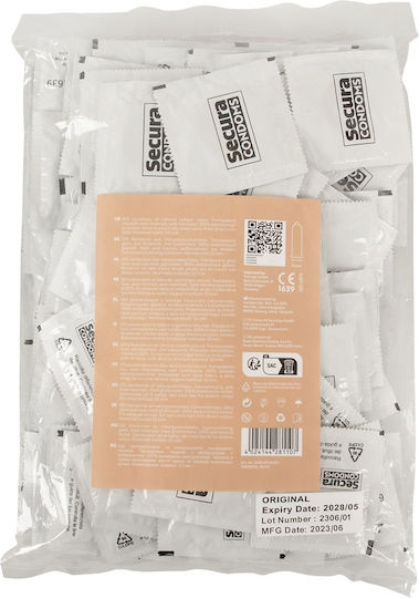 Secura Secura Condoms Original 100pcs 53mm