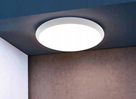 Adviti Plafonieră de Tavan Baie Albă cu LED Integrat