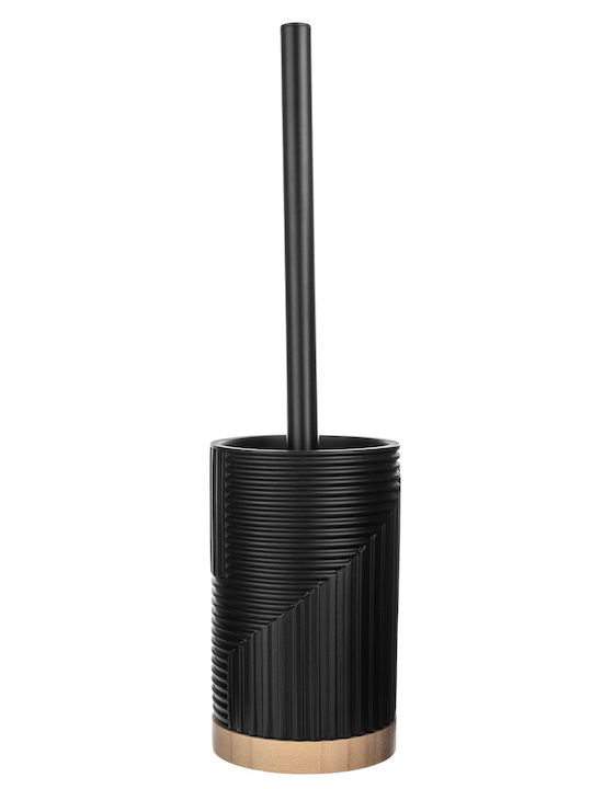 Kadax Kunststoff Badezimmer Toilettenbürste Schwarz