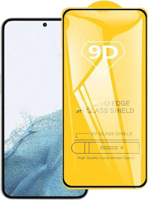 Frame 9D Full Face Tempered Glass Black (Galaxy S22 5G)