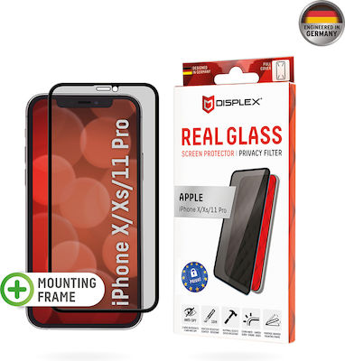 Displex Privacy Real Glass (iPhone X/ XS / 11 Pro)