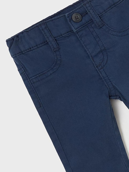 Pantaloni din Material Textil pentru Copii Albastru