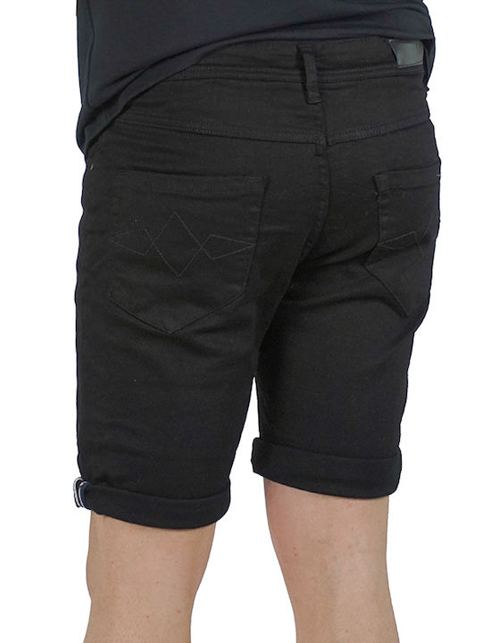 Marcus Herrenshorts Jeans Schwarz