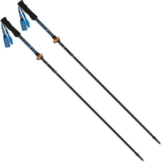 Viking Telescopic Aluminum Fast Lock Trekking Pole Kettera Pro Black