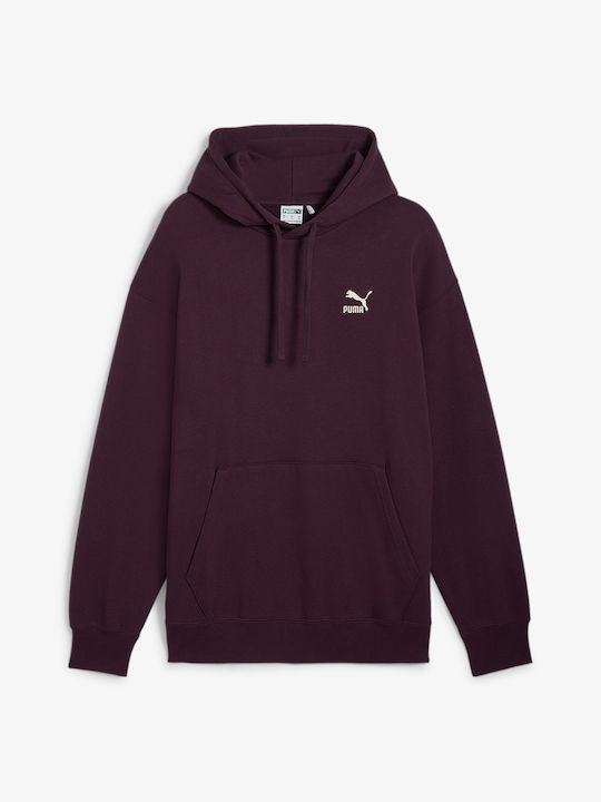 Puma Better Classics Men's Sweatshirt with Hood Burgundy