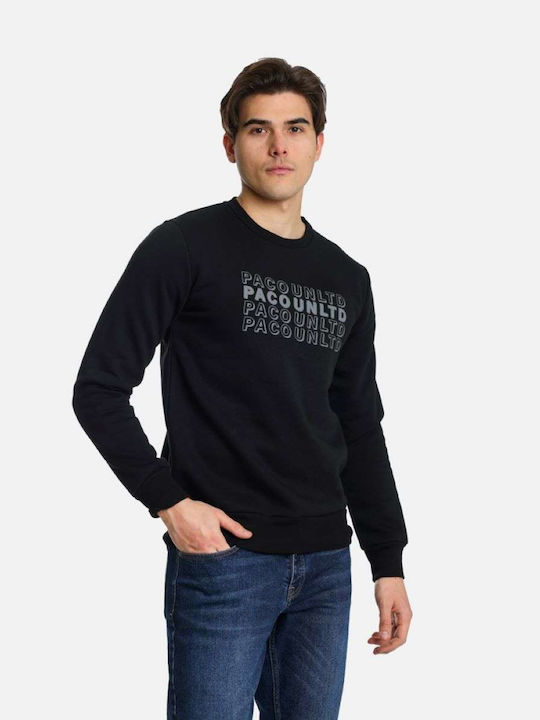 Paco & Co Herren Sweatshirt Schwarz