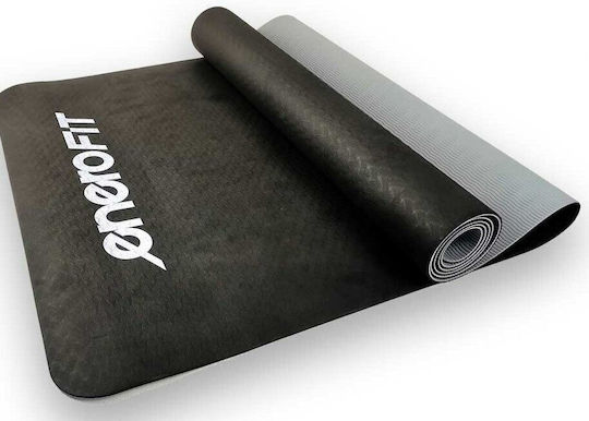 Enero Trainingsmatte Pilates Schwarz